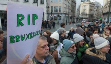 Maandag was er opnieuw een protest van boze inwoners van Brussel tegen de politieke onkunde.