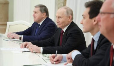 Tijdens het urenlange overleg werd gesproken over een Amerikaans plan om een einde te maken aan de oorlog in Oekraïne.