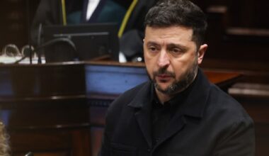 'Drones waargenomen tijdens vlucht Zelensky naar Ierland, groot alarm geslagen'