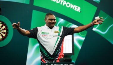 Keniaanse debutant verslaat tegenstander op WK darts: 'De trots van Afrika'