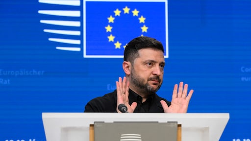 Zelensky dankbaar voor EU-steun van 90 miljard: 'Versterkt onze weerbaarheid'