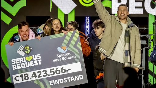 3FM kijkt terug op onvergetelijke editie Serious Request: 'Behoorlijk sprakeloos'