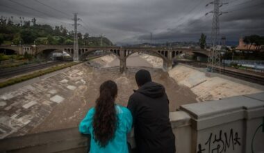 Noodtoestand in Los Angeles: hevige regenval door winterstorm