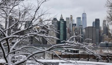 Hevige sneeuwval in New York, burgemeester roept op tot baby's maken