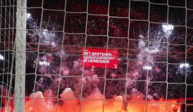 Ajax sluit na vuurwerkactie tribune van F-Side tegen Feyenoord - RTL.nl