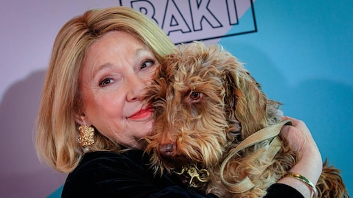 Janny van der Heijden heeft het moeilijk met verlies hondje