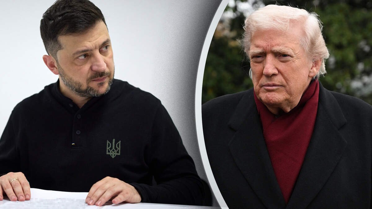 Volodimir Zelenski en Donald Trump.