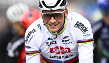 Mathieu van der Poel schittert in Wereldbeker Namen