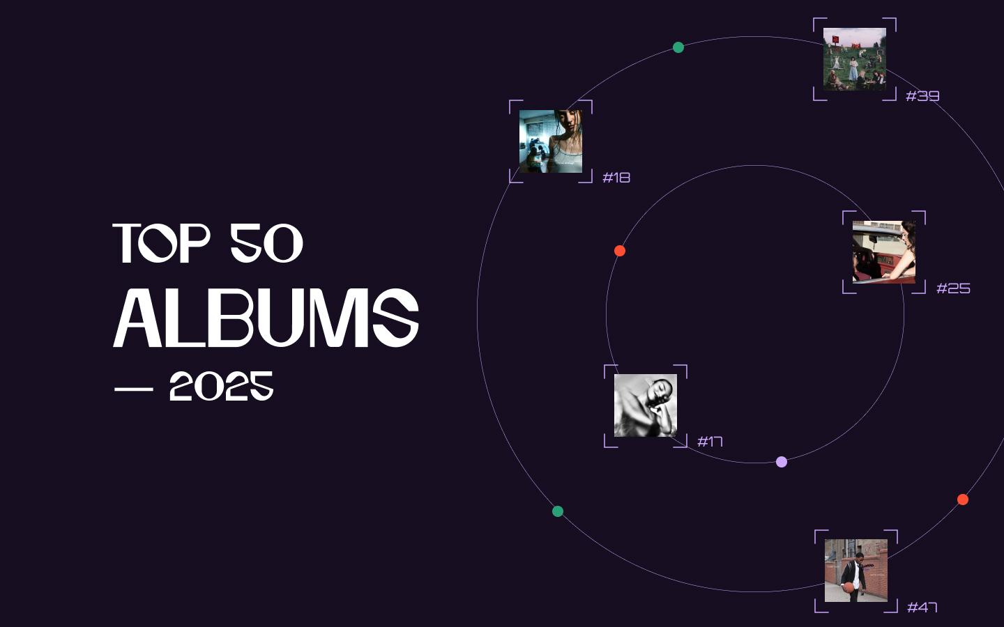 De 50 beste albums van 2025