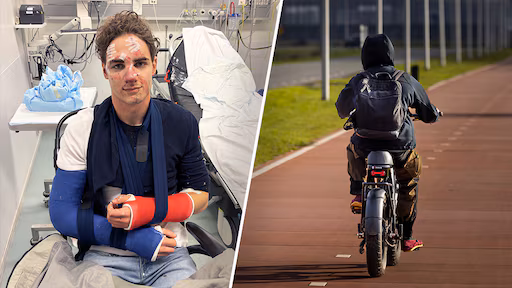 Nederland is klaar met fatbike op straat, Joost werd er slachtoffer van