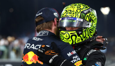 Norris betreurt plaagstootjes richting Verstappen: 'Heb domme dingen gezegd'
