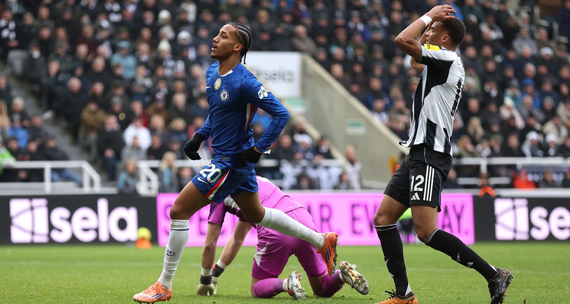Newcastle United laat na te stunten tegen Chelsea in vermakelijke Premier League-kraker