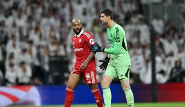 Dramatisch Real Madrid wordt in Bernabéu gered door geweldige Thibaut Courtois