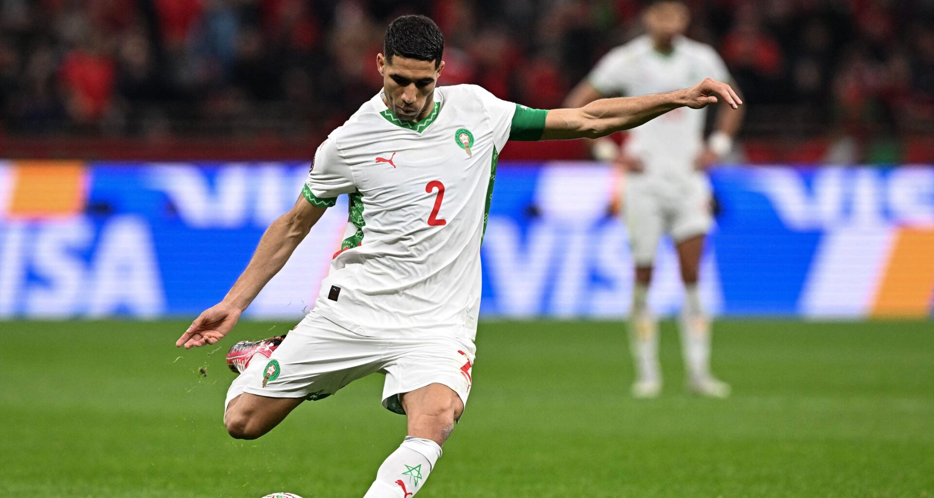 Marokko plaatst zich bij terugkeer Achraf Hakimi moeiteloos voor volgende ronde op Afrika Cup; opnieuw wereldgoal El Kaabi