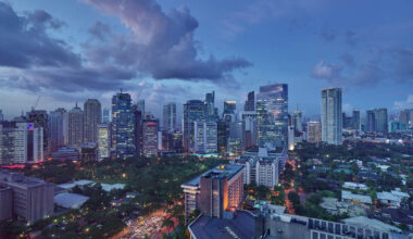 De Filipijnse hoofdstad Manila