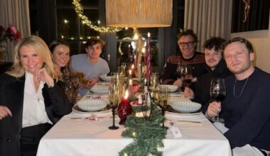Familie Borsato viert kerst samen én luidt nieuwe traditie in