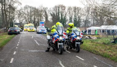 Traumahelikopter ingezet voor twee gewonden na explosie met carbidbus