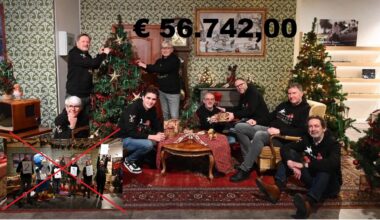 Recordbedrag tijdens 6e Radio Marathon Team125Matties4life