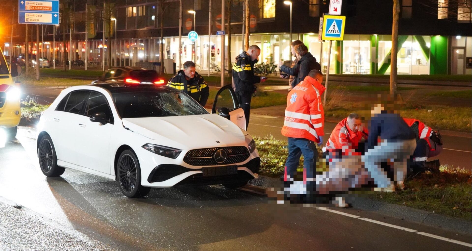 Voetganger gewond bij aanrijding op Sontweg in Groningen
