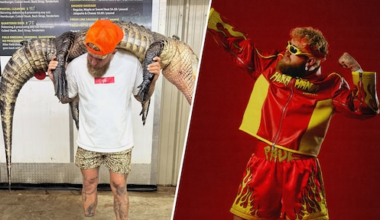 Jake Paul slacht alligator voor outfit bokswedstrijd: 'Nog nooit eerder gedaan'