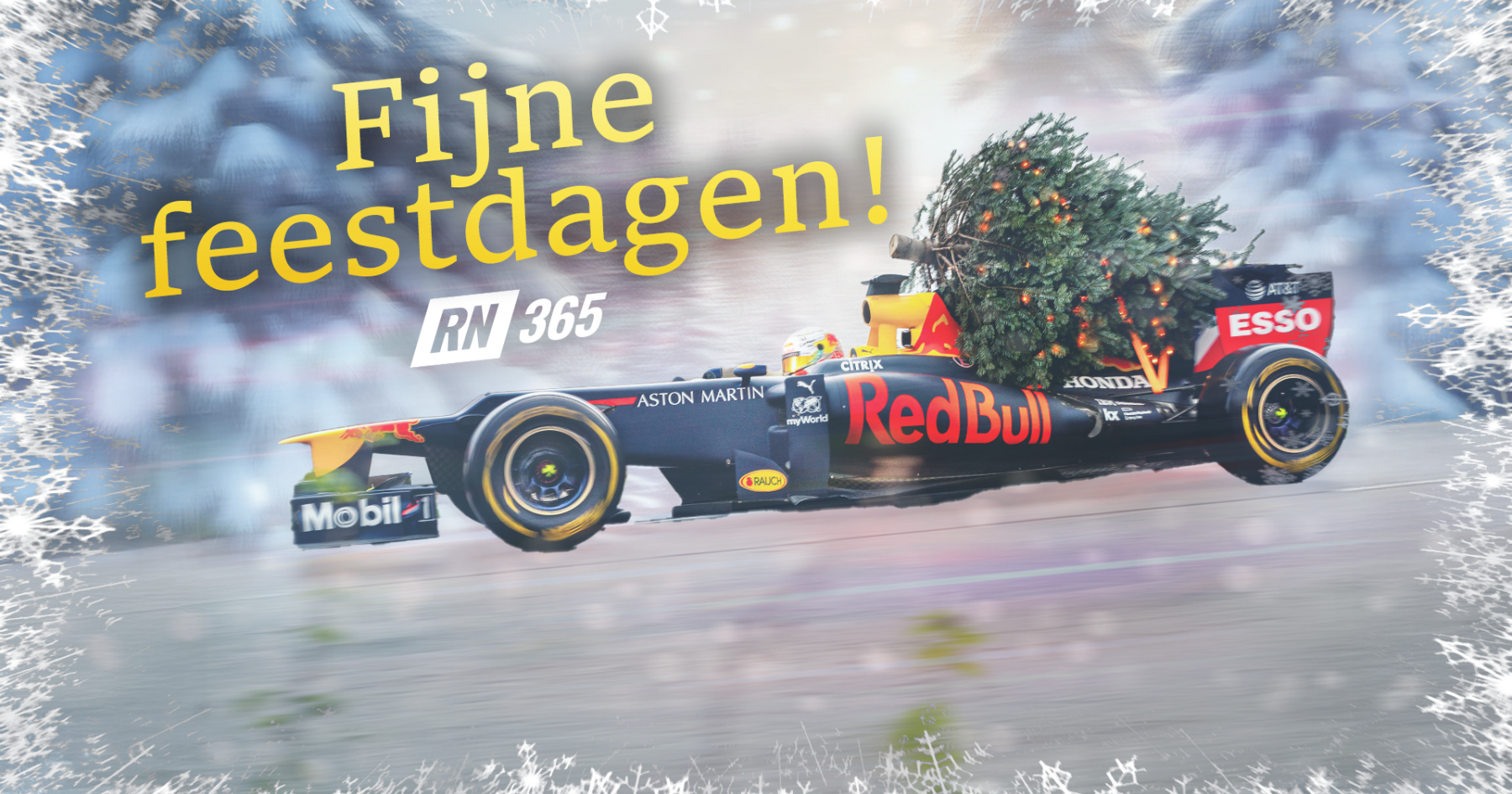 De leukste kerstgroeten uit de Formule 1