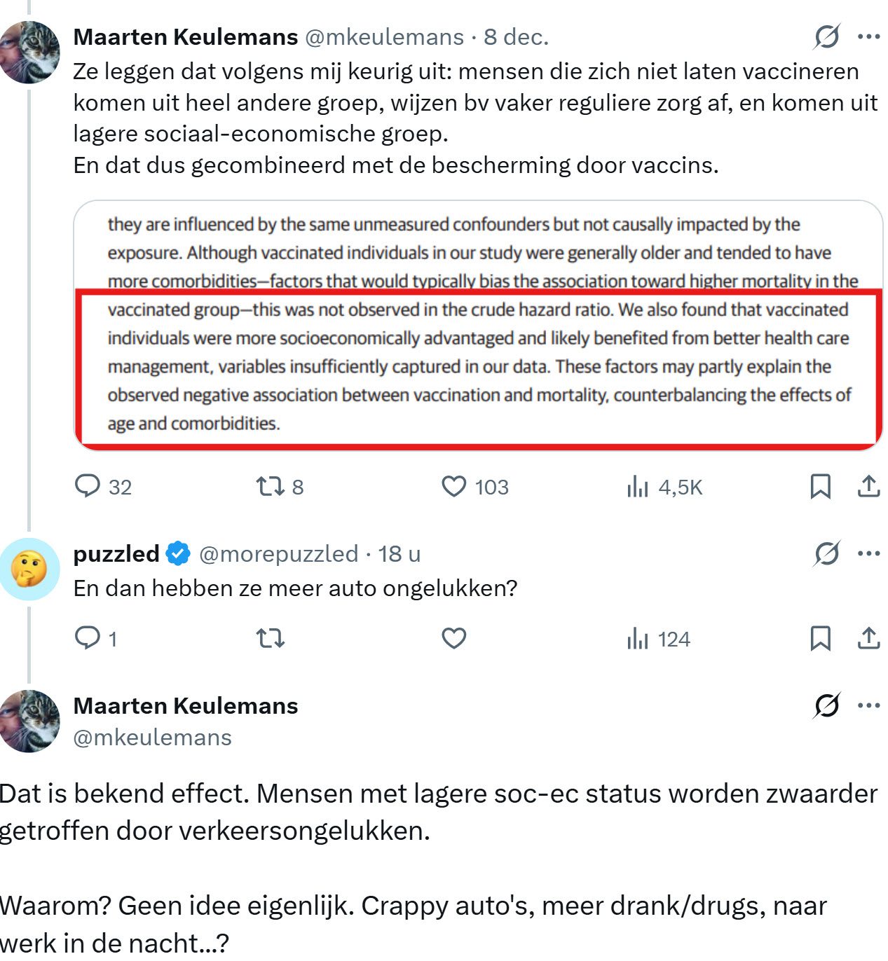 Weer zo’n genant slecht grootschalig onderzoek over de relatie tussen sterfte en Covid-vaccinatie - 112940 Weer zo’n genant slecht grootschalig onderzoek over de relatie tussen sterfte en Covid-vaccinatie - 112940