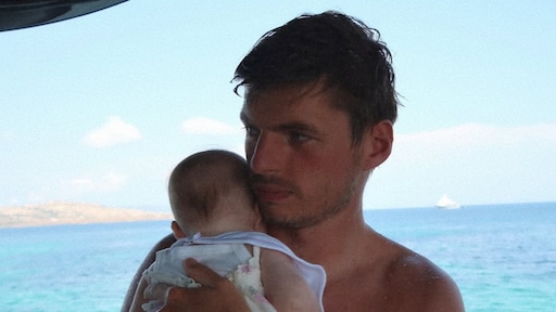 Max Verstappen vindt het 'heel leuk' om dochter Lily te zien opgroeien: 'Allerbelangrijkste'