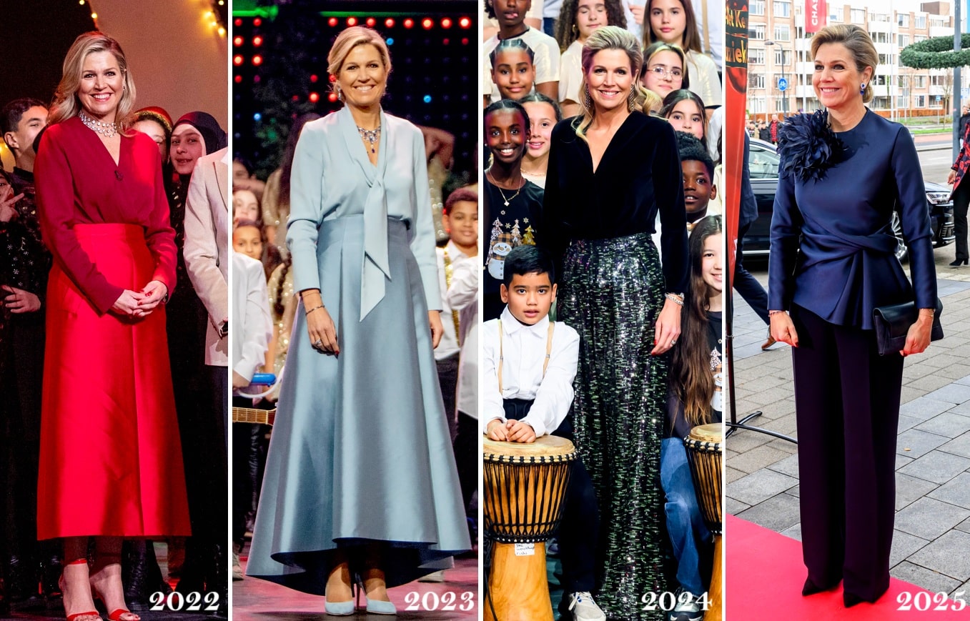 Stem hier op de mooiste look van Máxima tijdens het Kerst Muziekgala
