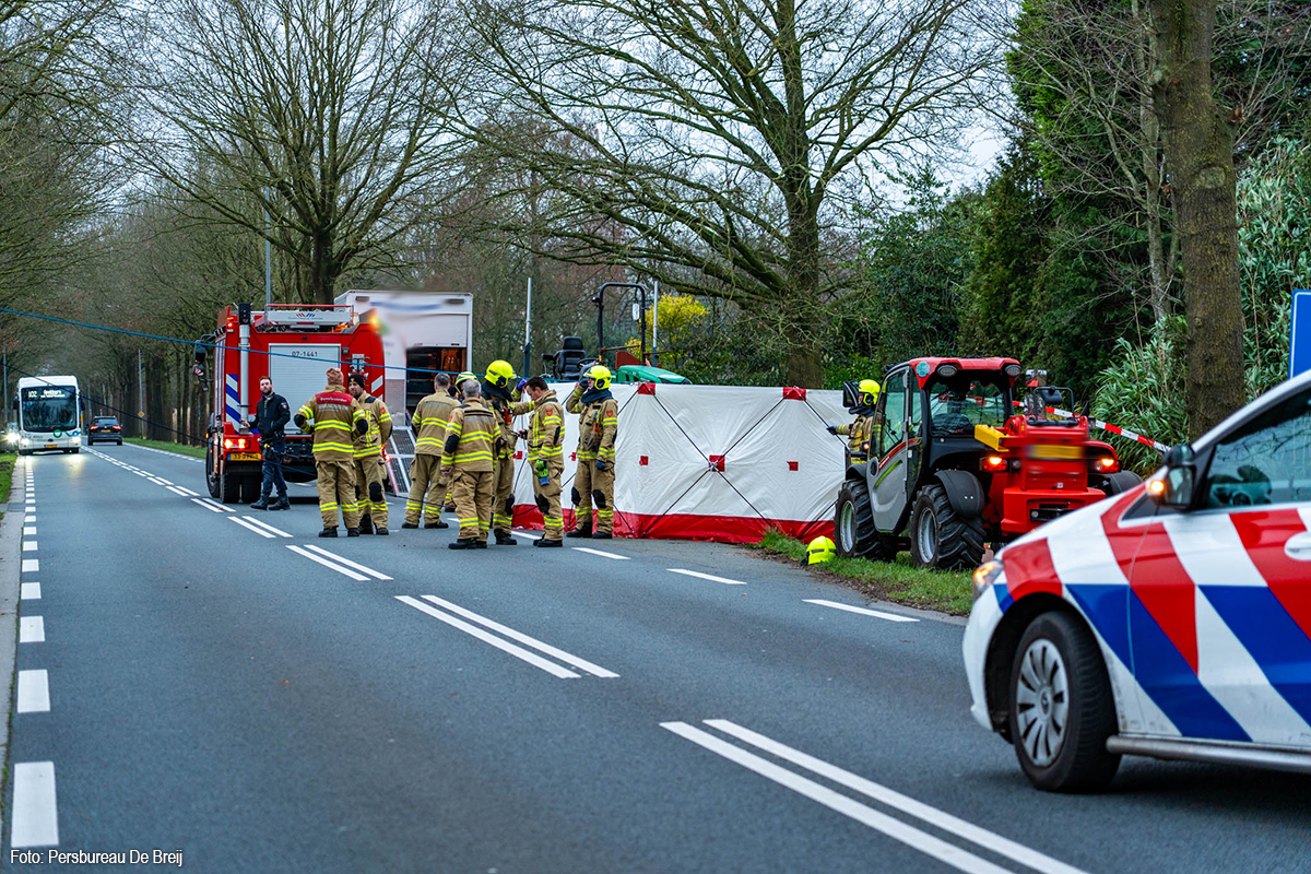 Dode bij ongeval in Voorthuizen