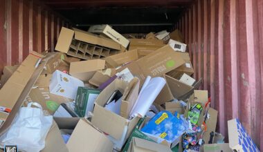 Oud papier regeling binnenstad