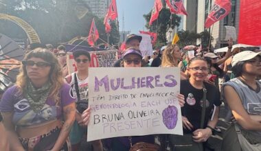 Vrouwen massaal de straat op in Brazilië tegen gendergerelateerd geweld, 1 op 3 is slachtoffer