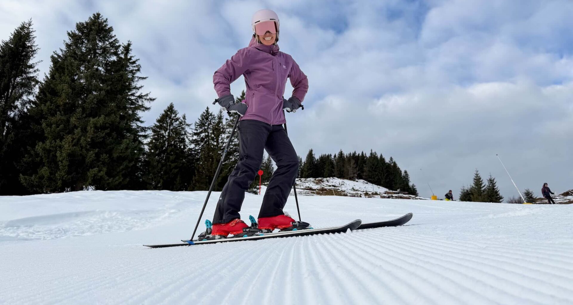 zo zijn de pistes er nú aan toe in SkiWelt