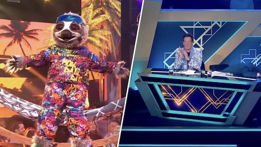 Carlo Boszhard duikt onder desk van schaamte na onthulling in The Masked Singer