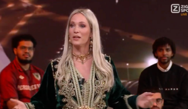 Jan van Halst krijgt Ziggo-studio stil met vunzige vraag aan Hélène Hendriks voor Afrika Cup-duel tussen Marokko en Mali