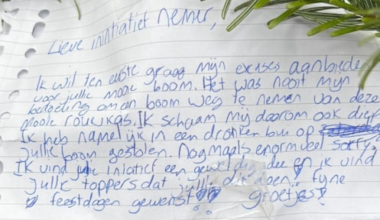 boom keert terug met excuses