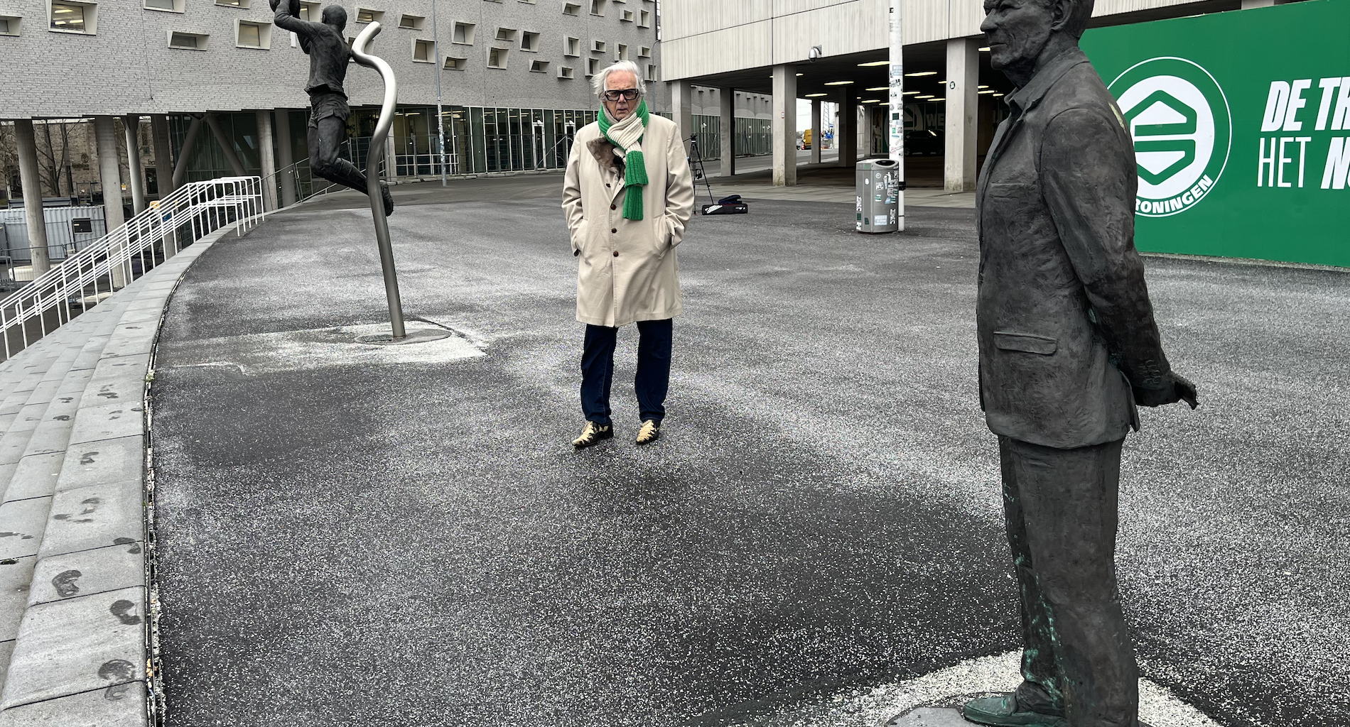Hij gaat er komen: Een standbeeld voor GVAV en FC Groningen-icoon Piet Fransen