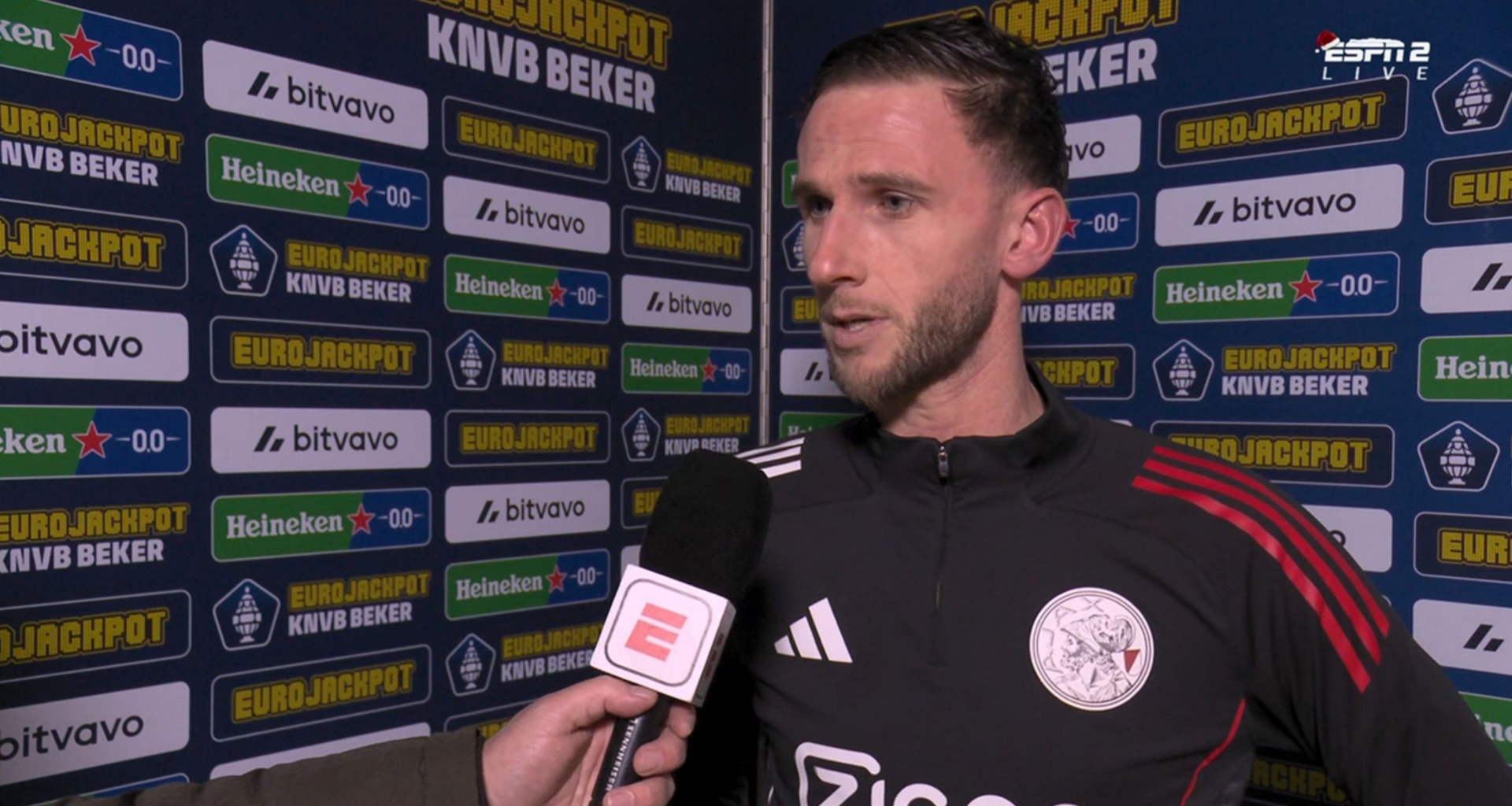 Branco van den Boomen doet voor de camera veelzeggende uitspraak: 'Als ik dit zo hoor...'