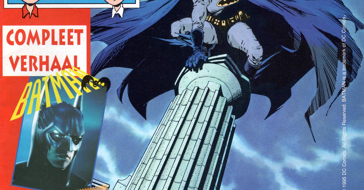 Batman door Marvano met de complimenten van DC Comics | Flashback
