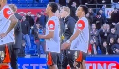 Feyenoord-fans walgen van opgedoken beelden Quinten Timber kort na wedstrijd