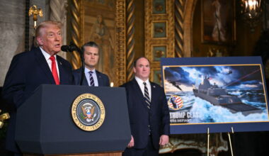 Nieuw aangekondigde 'Trump-klasse'-slagschip krijgt kritiek van marine-experts