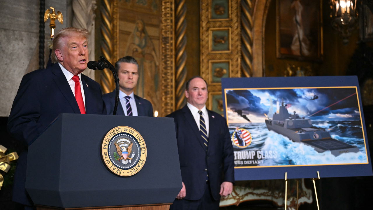 Nieuw aangekondigde 'Trump-klasse'-slagschip krijgt kritiek van marine-experts