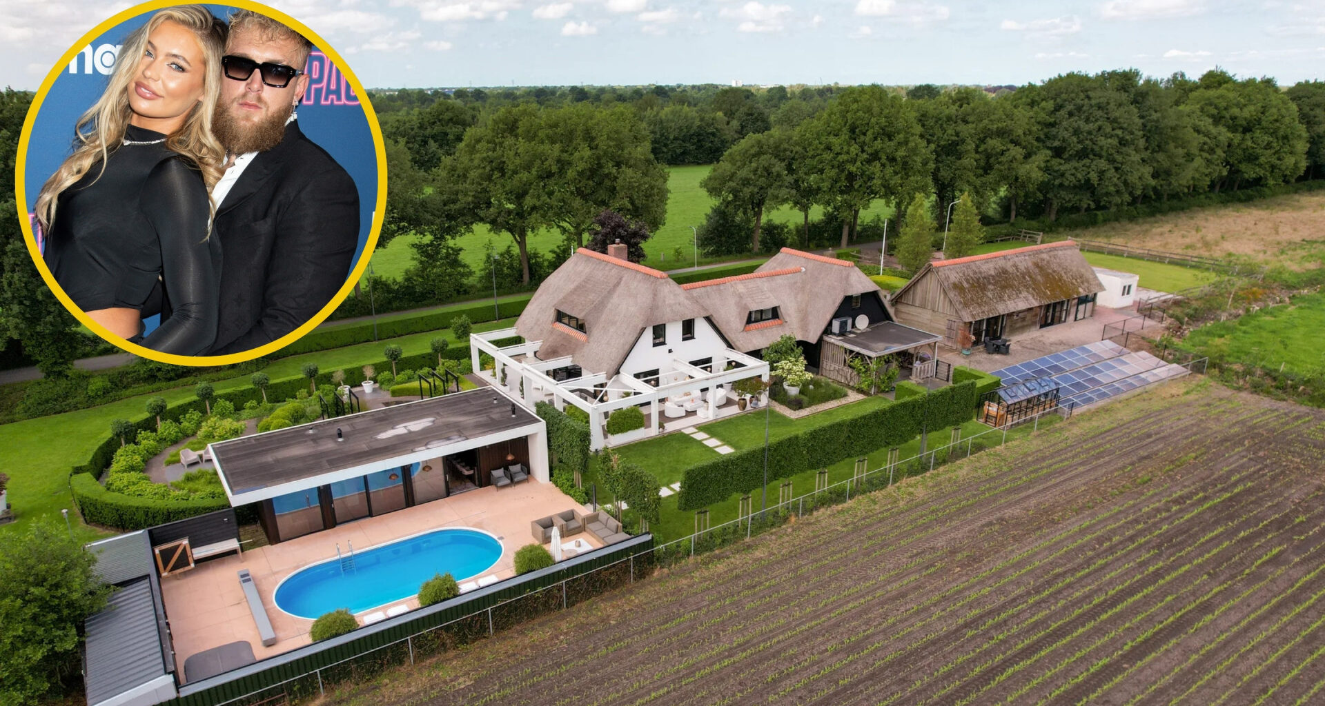 Dit wordt het miljoenen liefdesnestje van Jutta Leerdam en Jake Paul. Zie foto’s