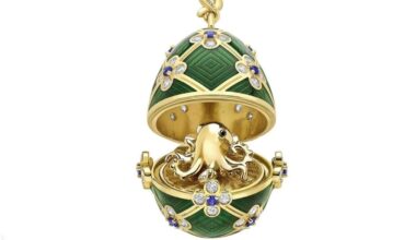 Volgens lokale media gaat het om dit Fabergé-ei.