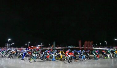 Schaatskoorts, maar nog geen marathon op natuurijs