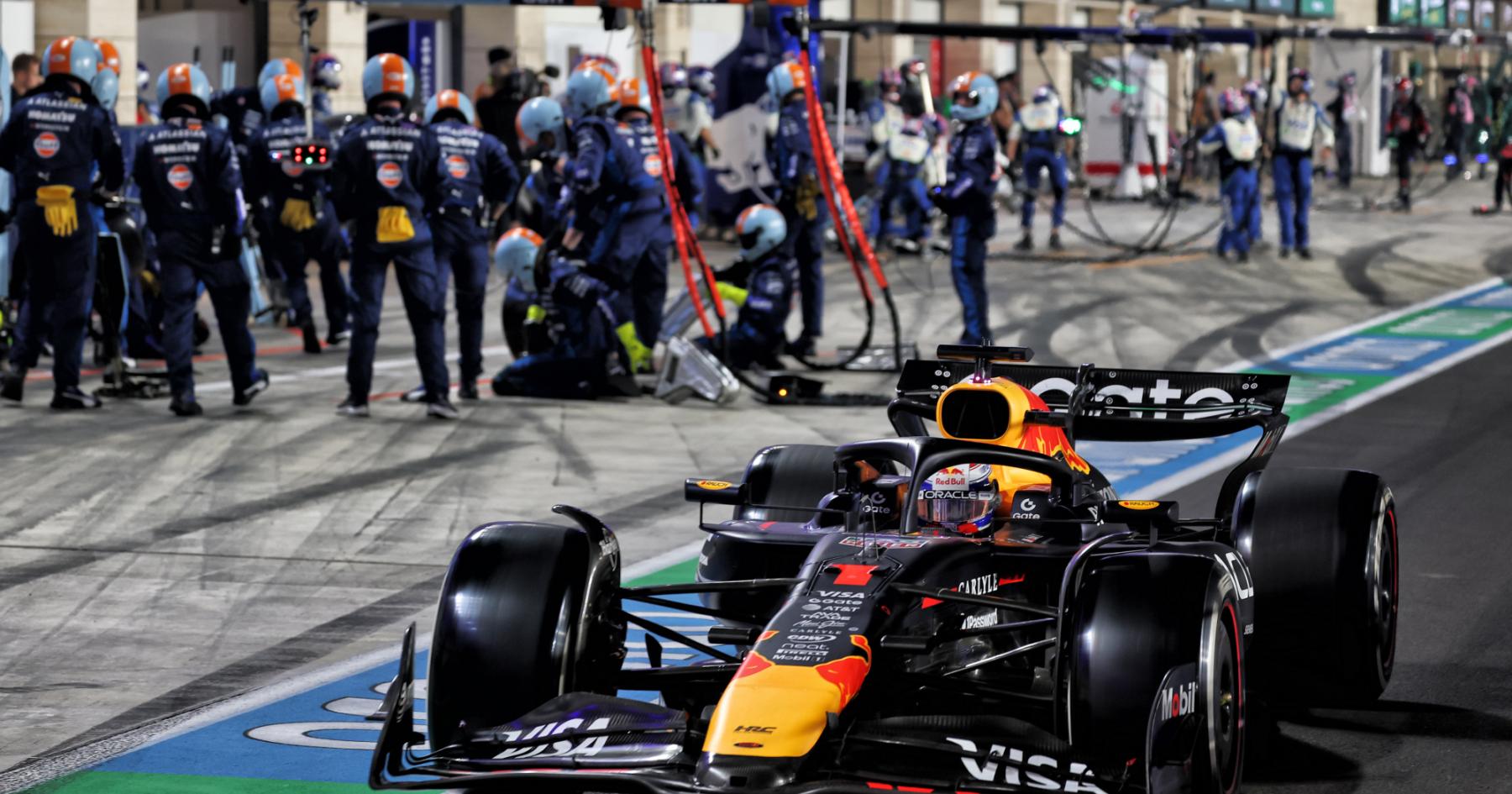 Red Bull besprak pitstop Verstappen vóór GP Qatar