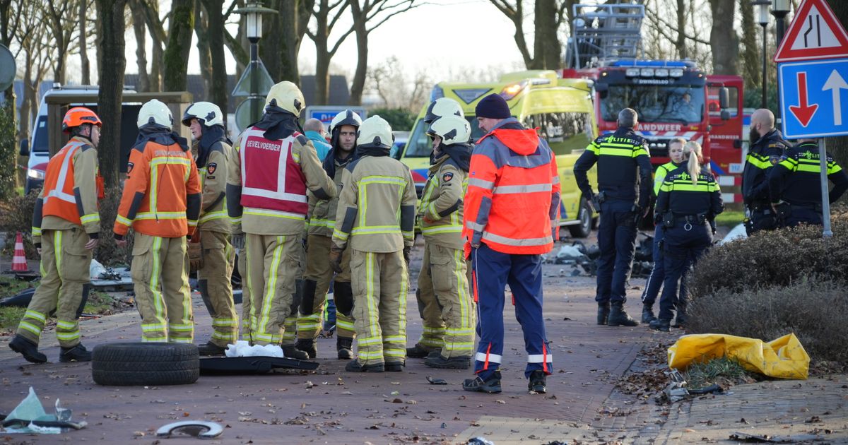 Man van 85 overleden bij ernstig ongeluk in Diever, vrouw gewond
