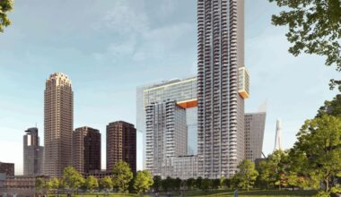 Zorgen bij omwonenden om bouw 182 meter hoge woontoren De Sax: 'De kopjes trillen van tafel'