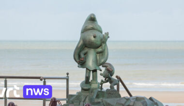 Iconische stripbeelden verdwijnen van Zeedijk Middelkerke: "Ze passen niet in het nieuwe concept"