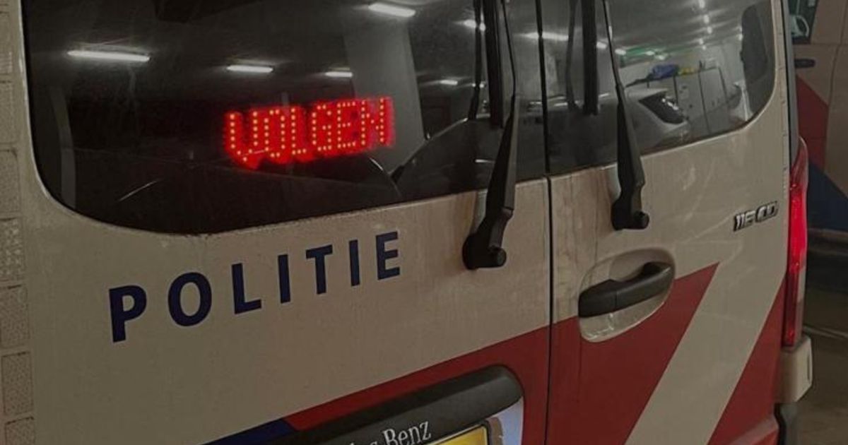Achtervolging in 'slakkengang' over de snelweg - Rijnmond