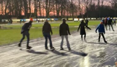 Schaatsplezier in Doorn, Zeist en Baambrugge met volle ijsbaan op Tweede Kerstdag - RTV Utrecht